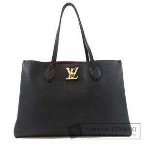 Louis Vuitton Lock Me Shopper Tote Bag Calfskin